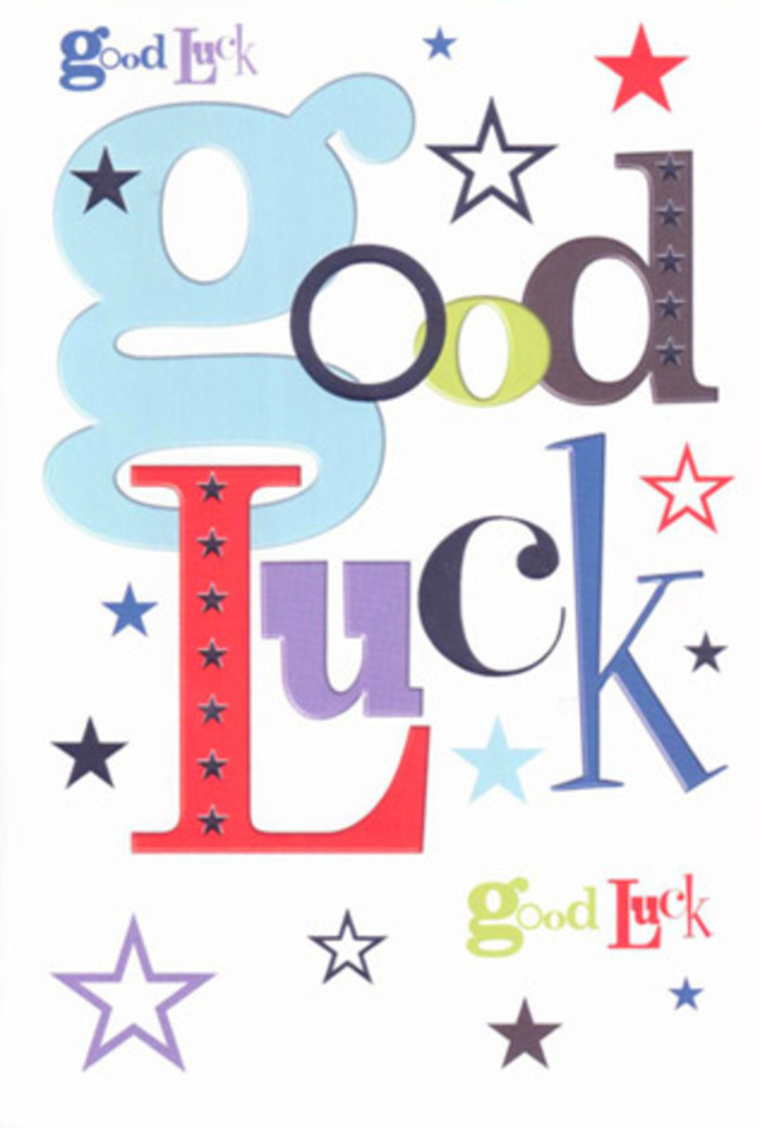 There's an irresistible optimism to this beautifully designed good luck card, echoing the friendly, hopeful spirit found in Beckenham's local shops and markets. The typography sings with individuality-pastel blue letters command attention, while slender black, joyful red, moss green, and luminous violet characters intermingle with a sense of celebration. A flurry of stars, from vivid navy to airy lavender, scatters playfully over the pristine white card, creating the impression of a sky full of wishes above Clock House. Each design choice, from the crisp, smooth texture to the harmonious blend of fonts, evokes the support and camaraderie so present in Beckenham's neighborhoods. Touching the card's surface feels like holding a cherished keepsake-its subtle weight and elegant finish encourage a moment of quiet reflection. Designed for life's pivotal moments-a new home on Bromley Road, an audition, or an important journey-this card serves as a small but powerful talisman, cheerfully reminding its recipient that behind every leap forward is a chorus of friends and family sending luck and warmth from right here in Beckenham.